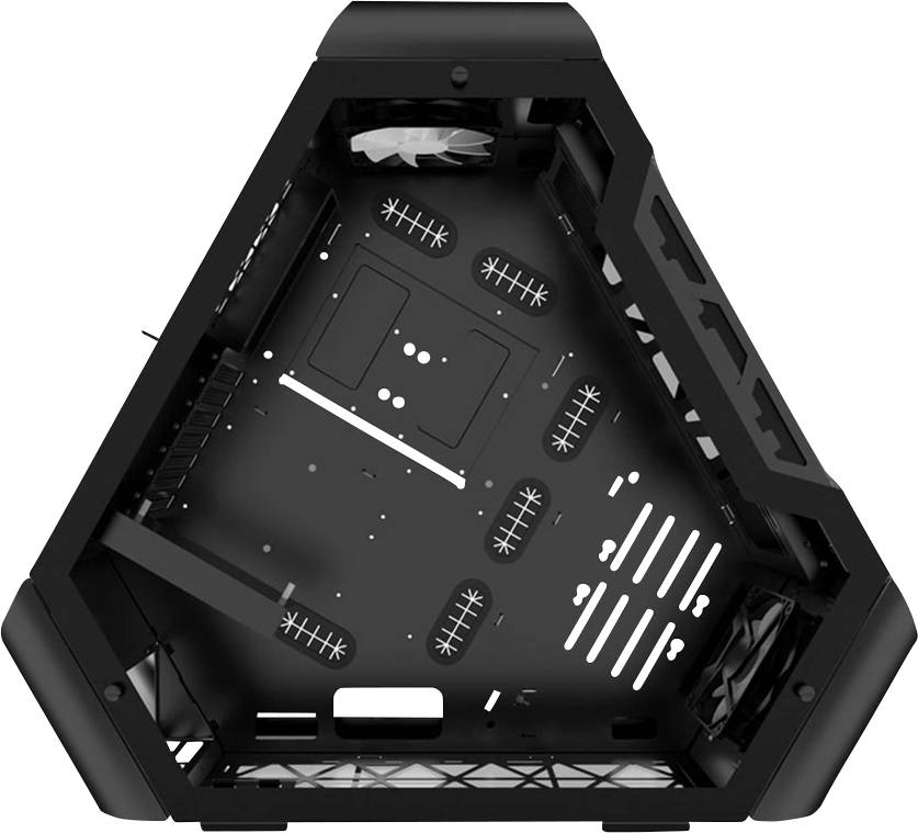 Jonsbo TR03-G Tower Gaming-Gehäuse Silber