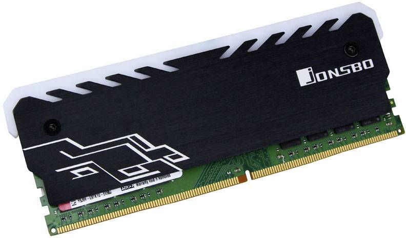 Jonsbo NC-1 Arbeitsspeicher-Kühler (L x B x H) 141 x 8.5 x 43mm