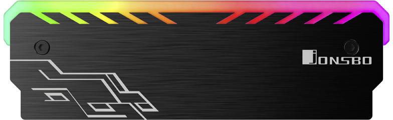 Jonsbo NC-1 Arbeitsspeicher-Kühler (L x B x H) 141 x 8.5 x 43mm