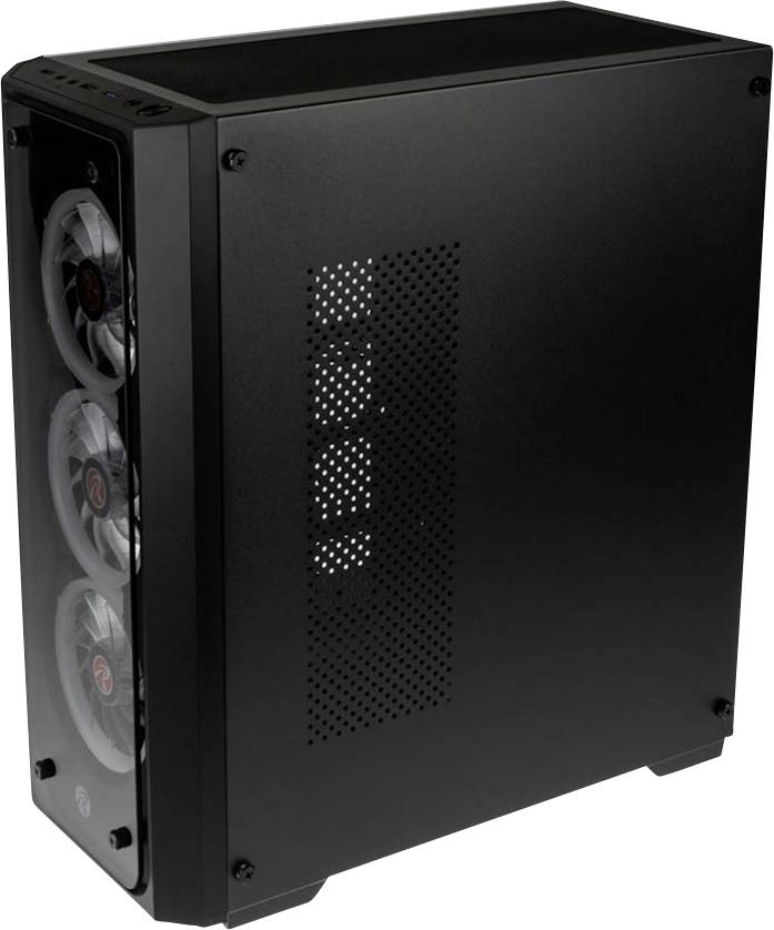 Raijintek 0R20B00198 Midi-Tower Gaming-Gehäuse, Gehäuse Schwarz