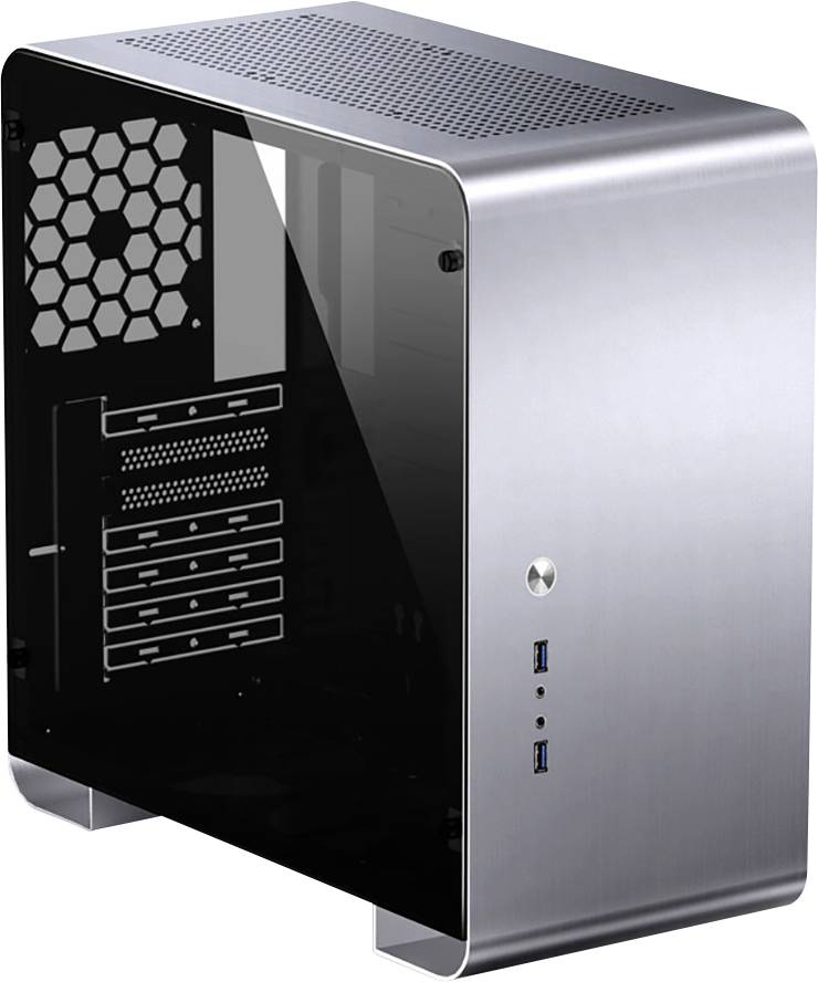 Kolink U4Plus Silver Midi-Tower Gaming-Gehäuse, Gehäuse Silber