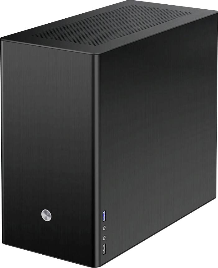 Jonsbo V9 Black Midi-Tower Gehäuse, Gaming-Gehäuse Schwarz