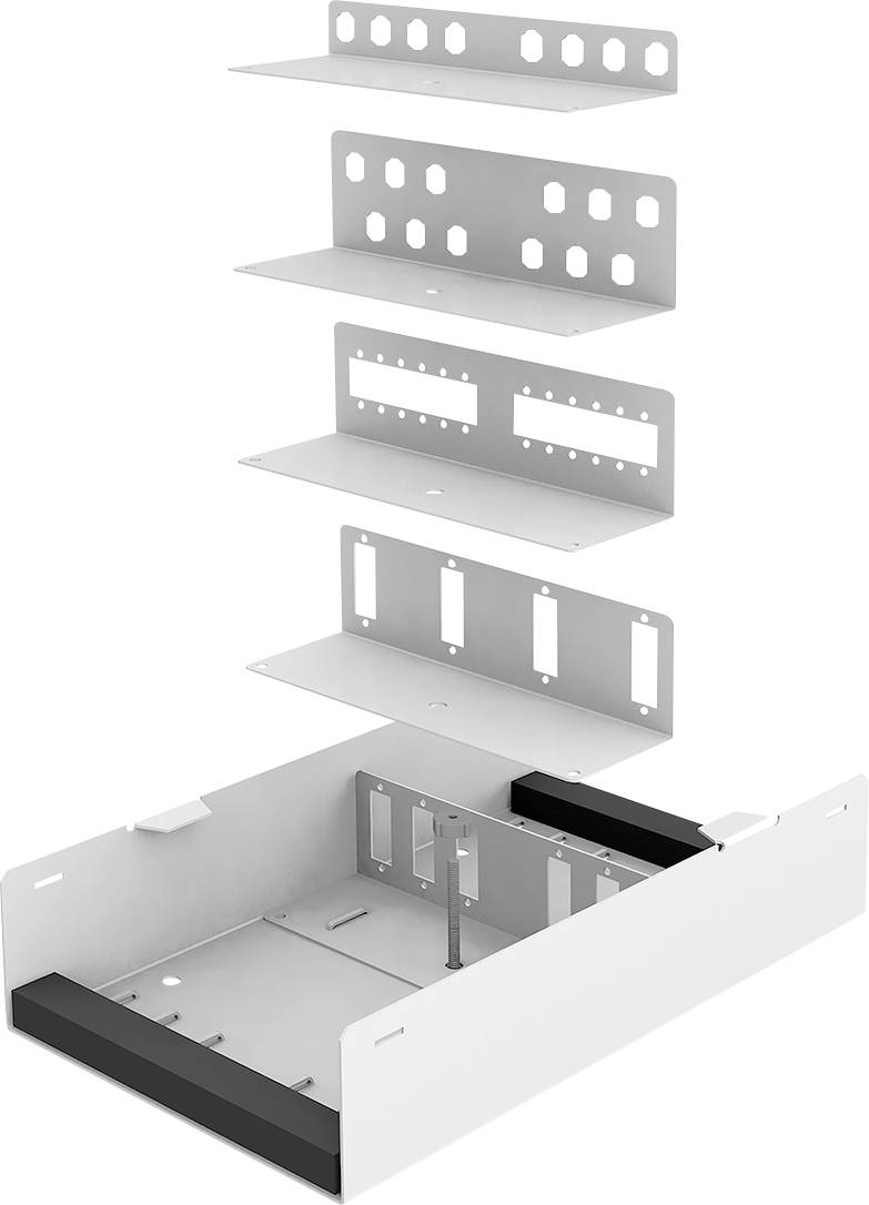 Digitus DN-96800S-2 Distributionsbox 24 Port Unbestückt
