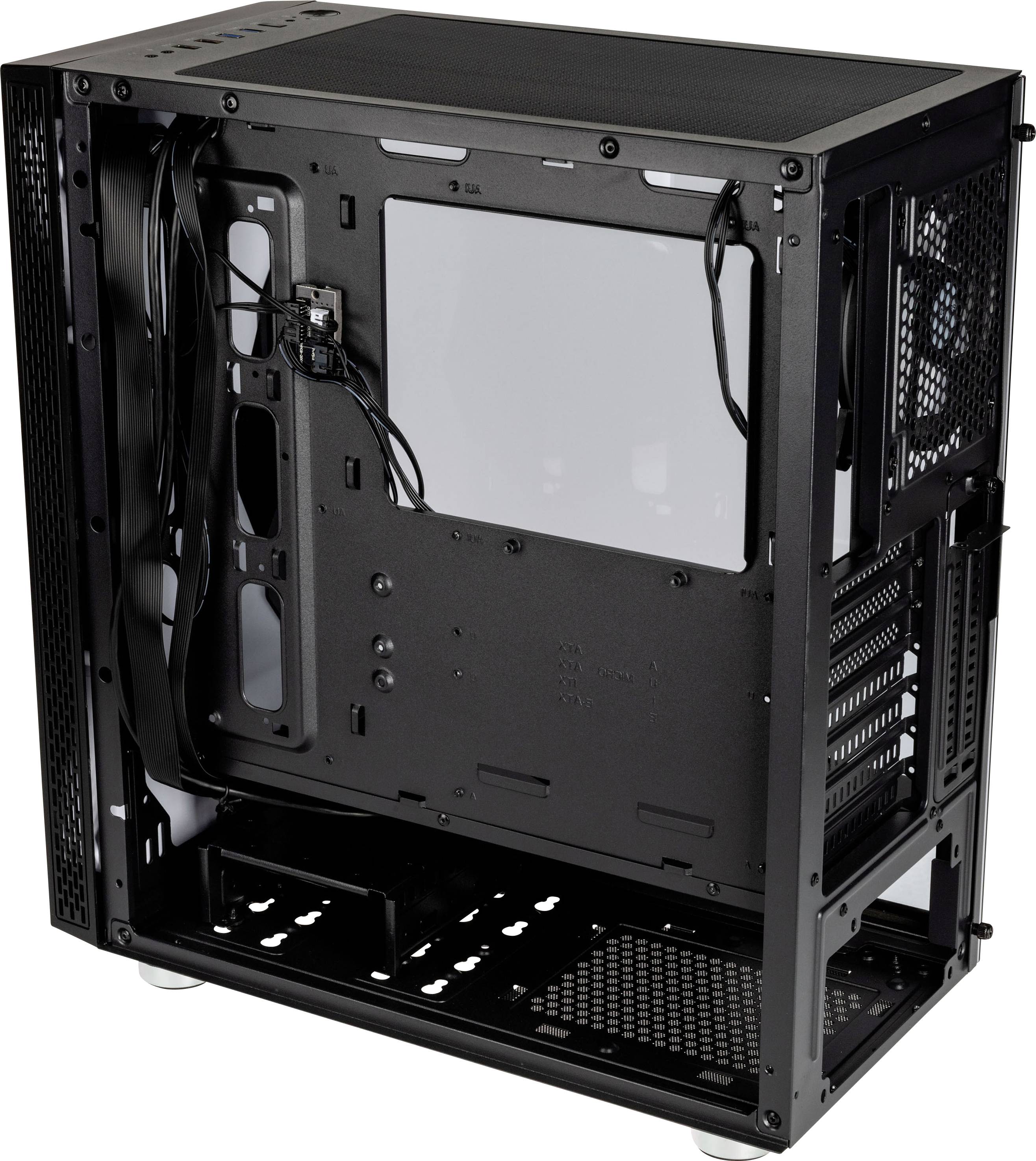 Kolink VOID X Midi-Tower Gaming-Gehäuse, Gehäuse Schwarz
