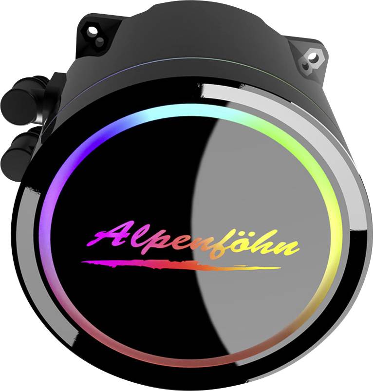 Alpenföhn Gletscherwasser - Prozessor-Flüssigkeitskühlsystem - (für: LGA1156, AM2, AM2+, LGA1366, AM3, LGA1155, AM3+, LG