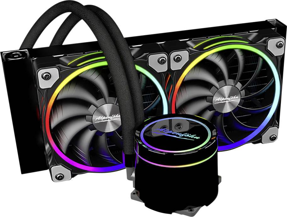 Alpenföhn Gletscherwasser - Prozessor-Flüssigkeitskühlsystem - (für: LGA1156, AM2, AM2+, LGA1366, AM3, LGA1155, AM3+, LG