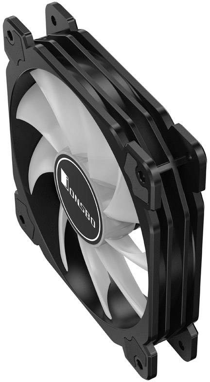 Jonsbo FR925 PC-Gehäuse-Lüfter Schwarz (B x H x T) 92 x 25 x 92mm inkl. LED-Beleuchtung