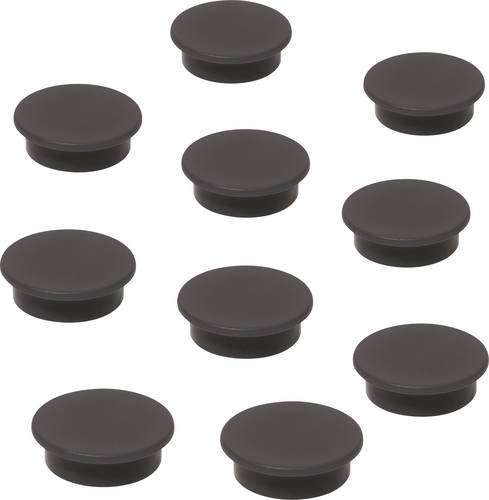 Sigel Magnet MU196 (Ø) 25 mm rund Schwarz 10 St. MU196