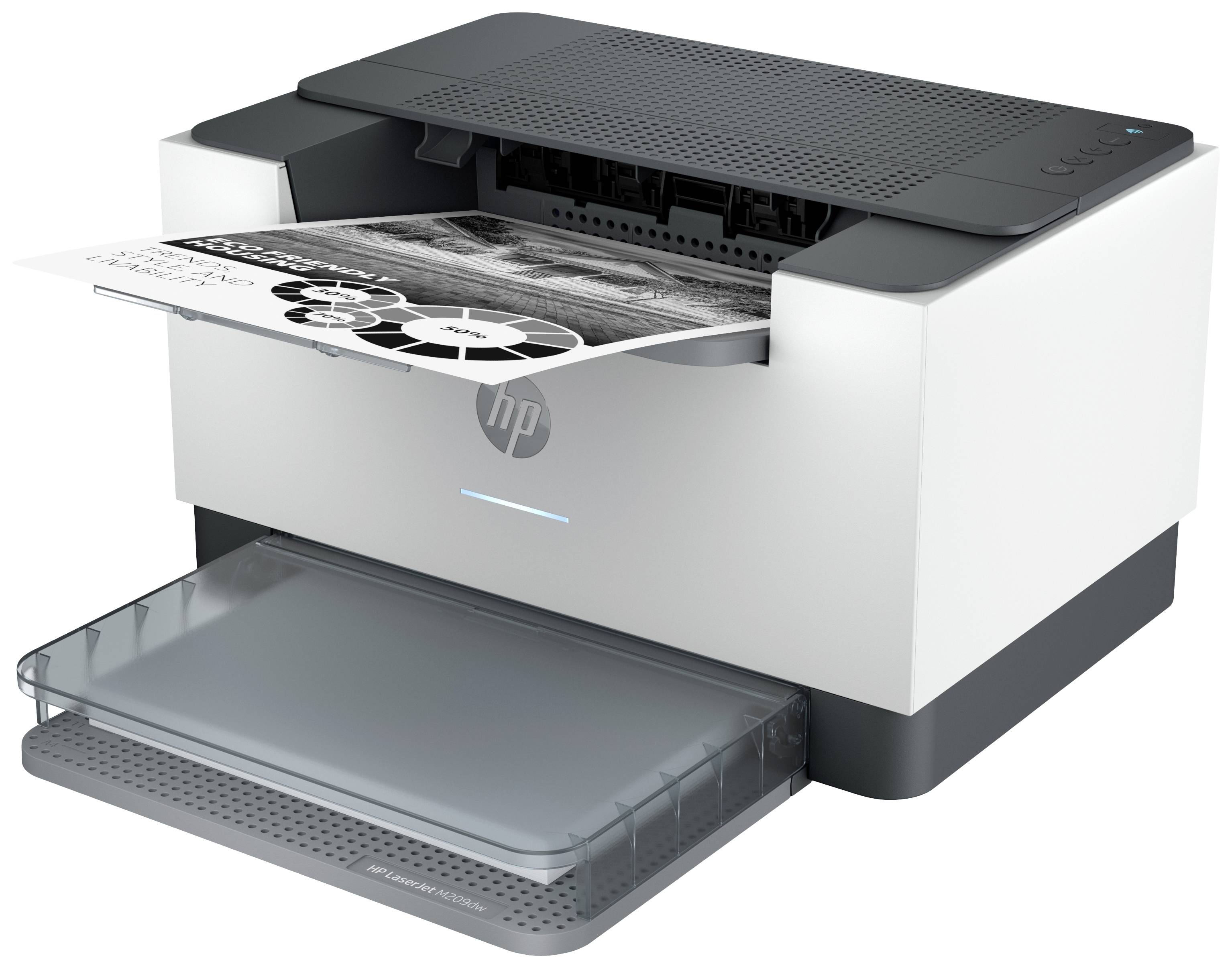 HP LaserJet M209dwe HP+ Drucker Laser Schwarz-Weiß A4 29 S./min 600 x 600 dpi HP Instant Ink, LAN, WLAN, Duplex