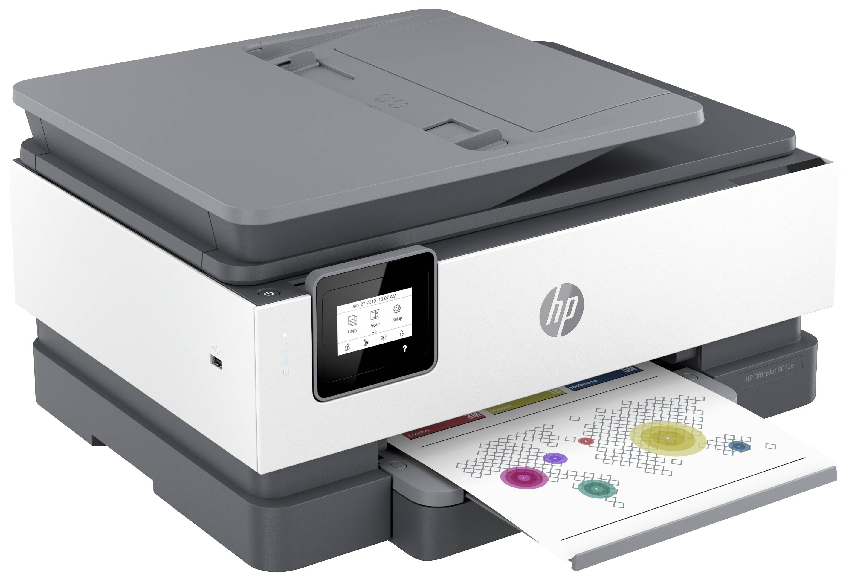 HP Officejet 8012e All-in-One Tintenstrahldrucker A4 Drucker, Kopierer, Scanner Duplex, WLAN