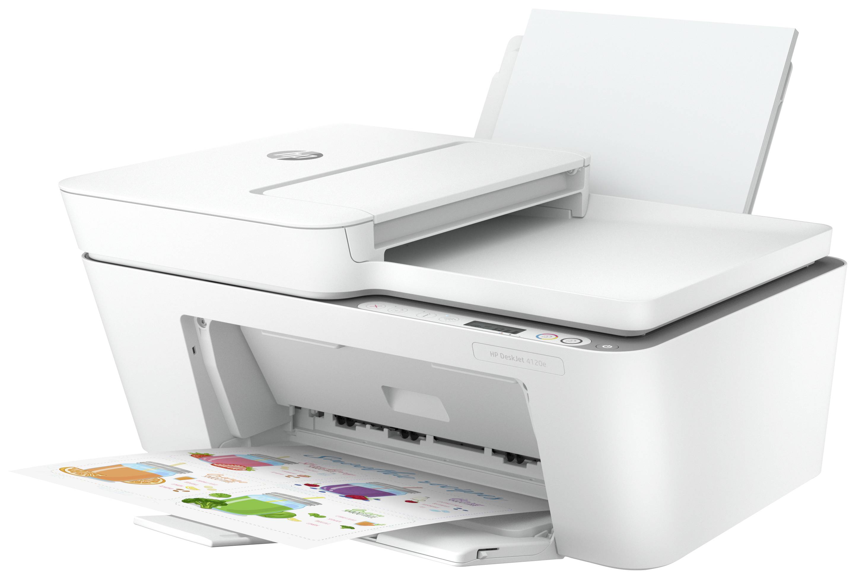 HP Deskjet 4120e All-in-One HP+ Tintenstrahl-Multifunktionsdrucker A4 Drucker, Kopierer, Scanner, Fax Instant Ink, WLAN