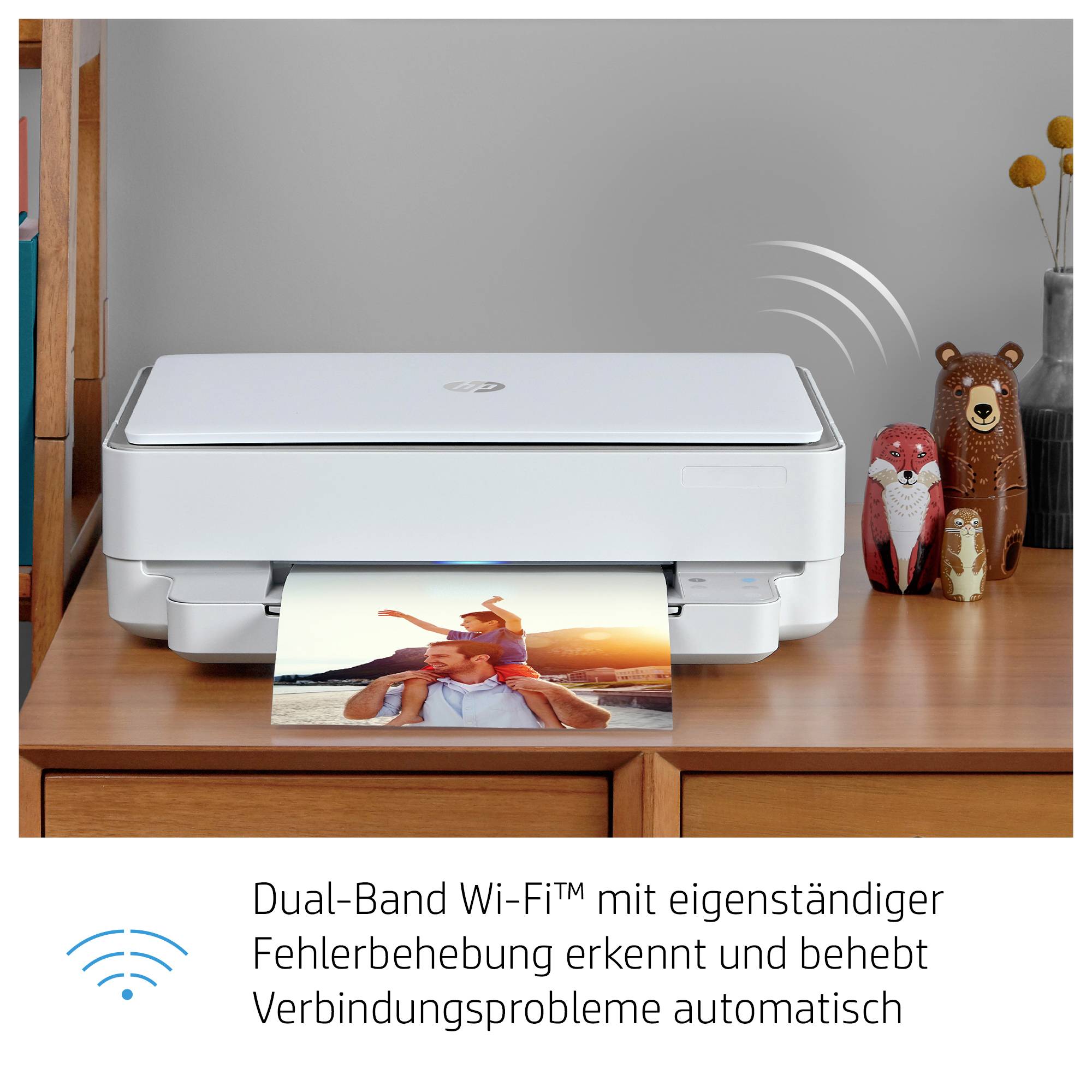 HP Envy 6020 e Multifunktionsdrucker Tintenstrahl Farbe A4 Drucker, Scanner, Kopierer HP Instant Ink, Duplex, WLAN, Bluetooth®