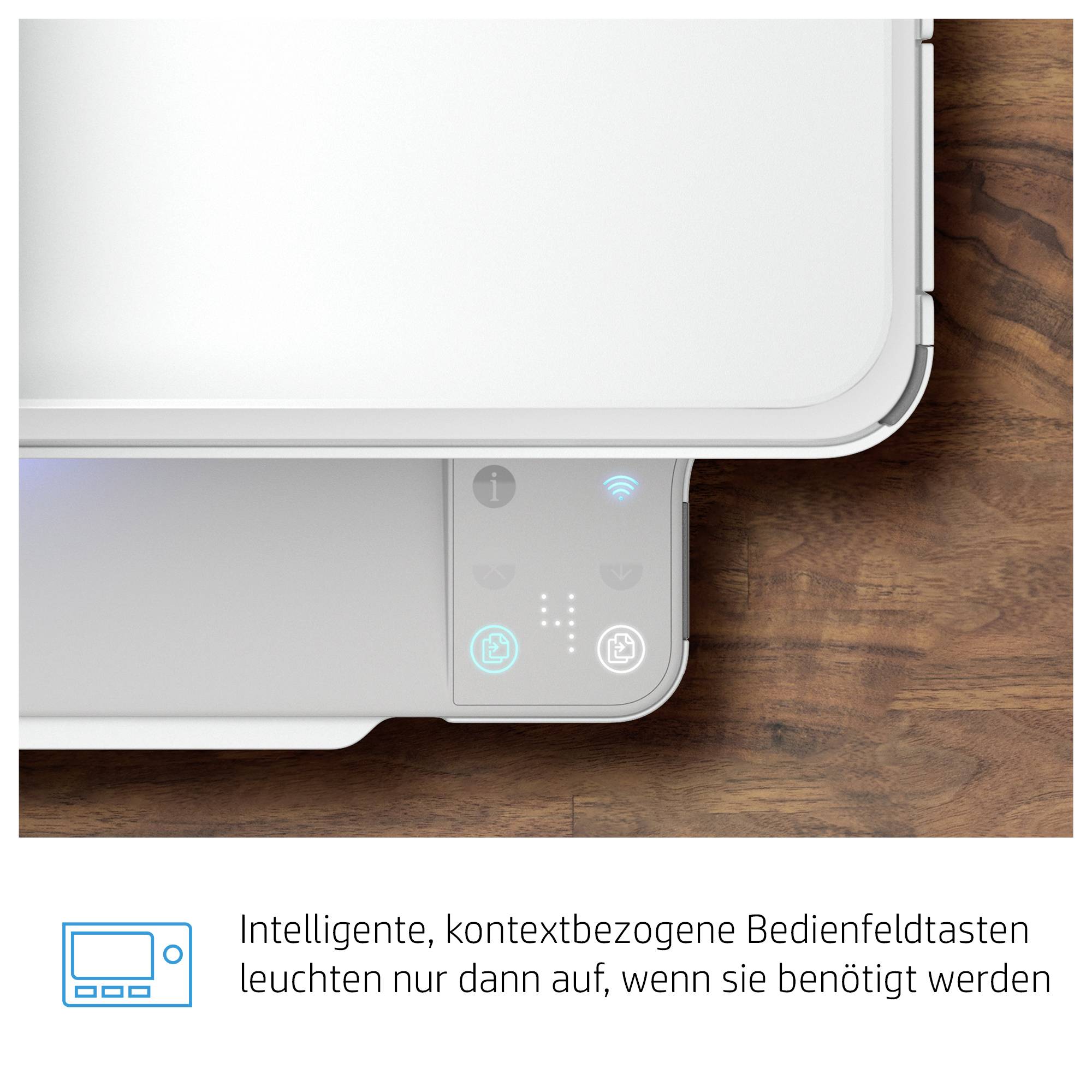 HP Envy 6022 e Multifunktionsdrucker Tintenstrahl Farbe A4 Drucker, Scanner, Kopierer HP Instant Ink, Duplex, WLAN, Bluetooth®