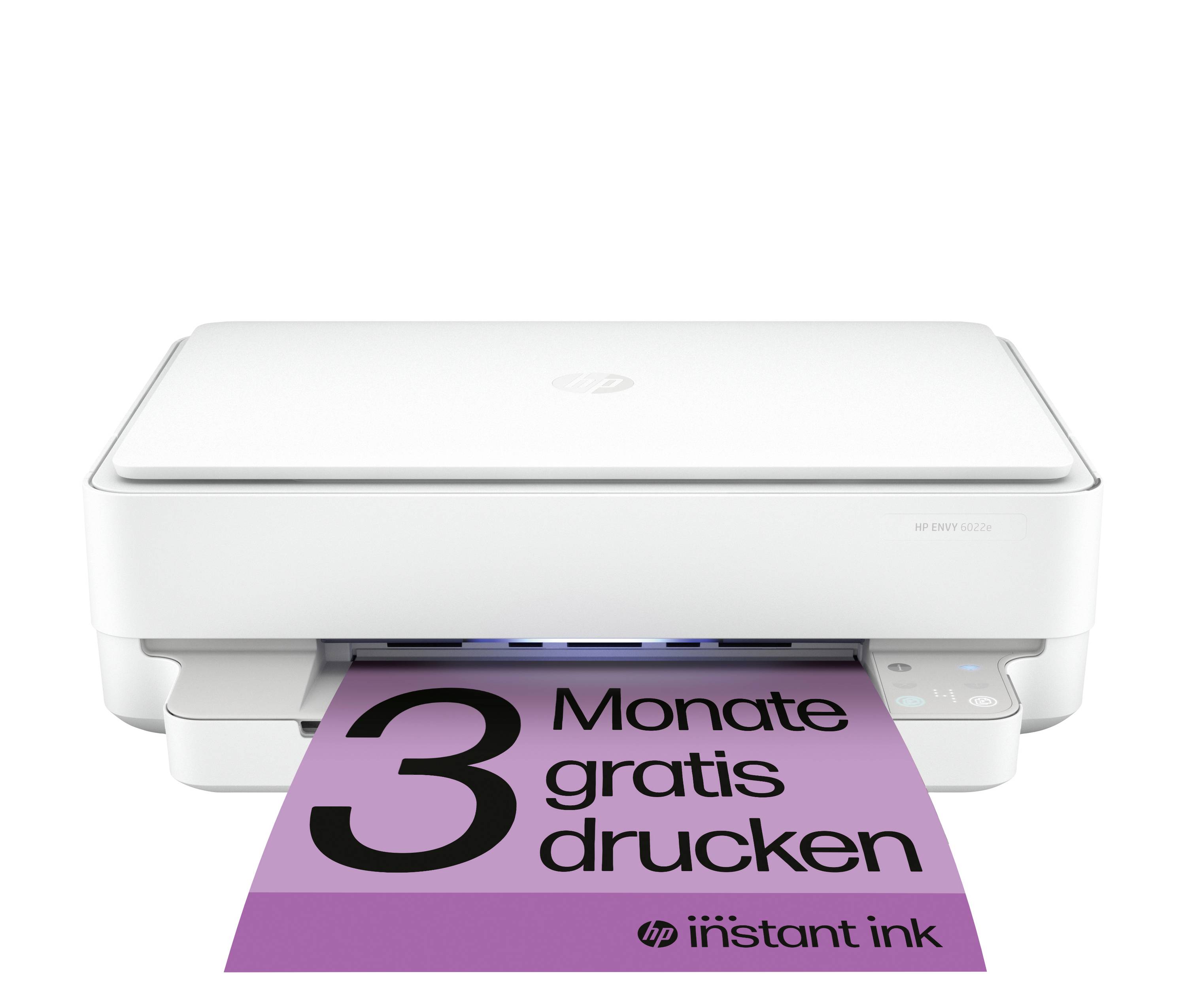 HP Envy 6022 e Multifunktionsdrucker Tintenstrahl Farbe A4 Drucker, Scanner, Kopierer HP Instant Ink, Duplex, WLAN, Bluetooth®