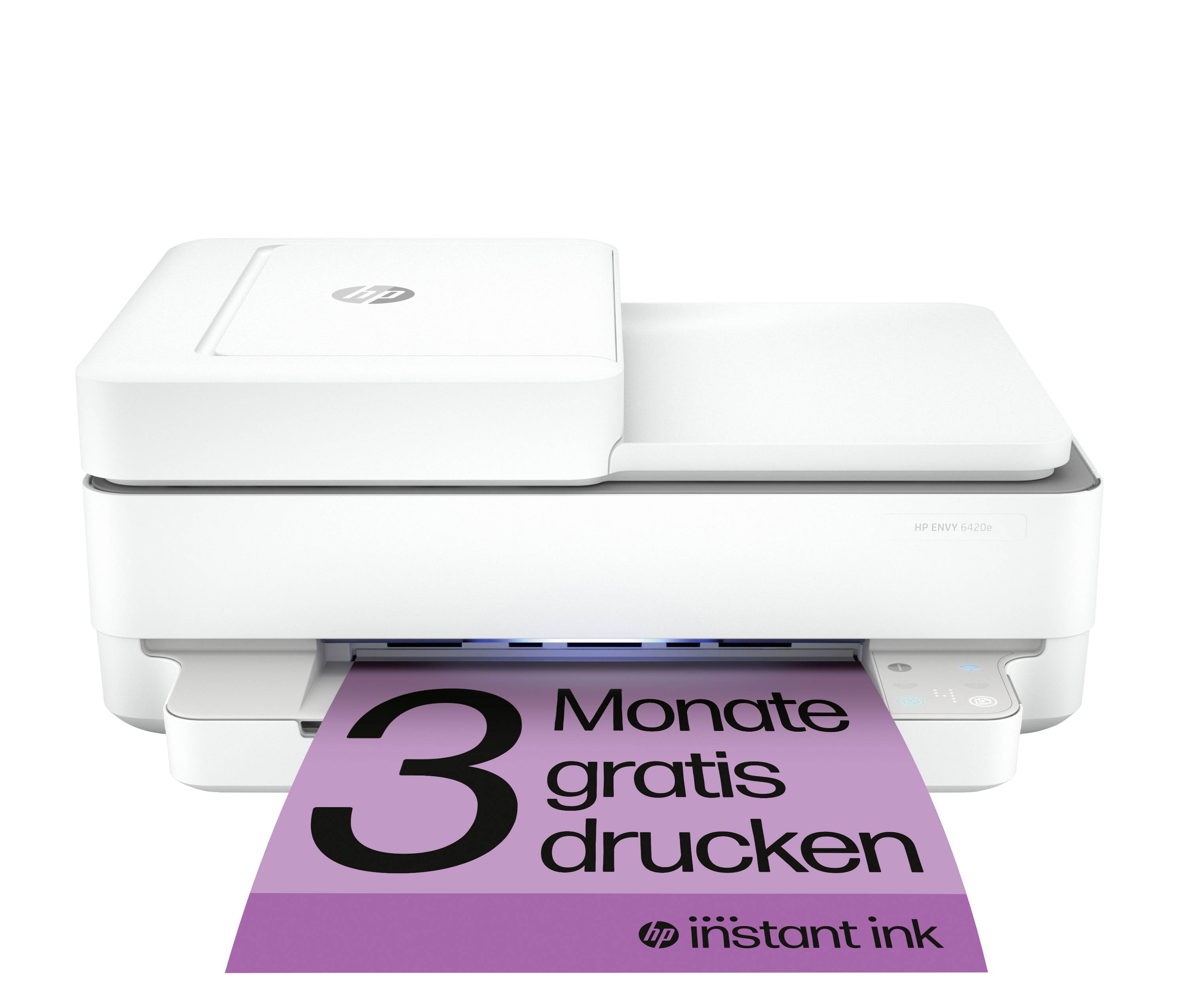 HP ENVY 6420e All-in-One HP+ Multifunktionsdrucker Tintenstrahl Farbe A4 Drucker, Scanner, Kopierer, Fax HP Instant Ink, Duplex, WLAN, Bluetooth®