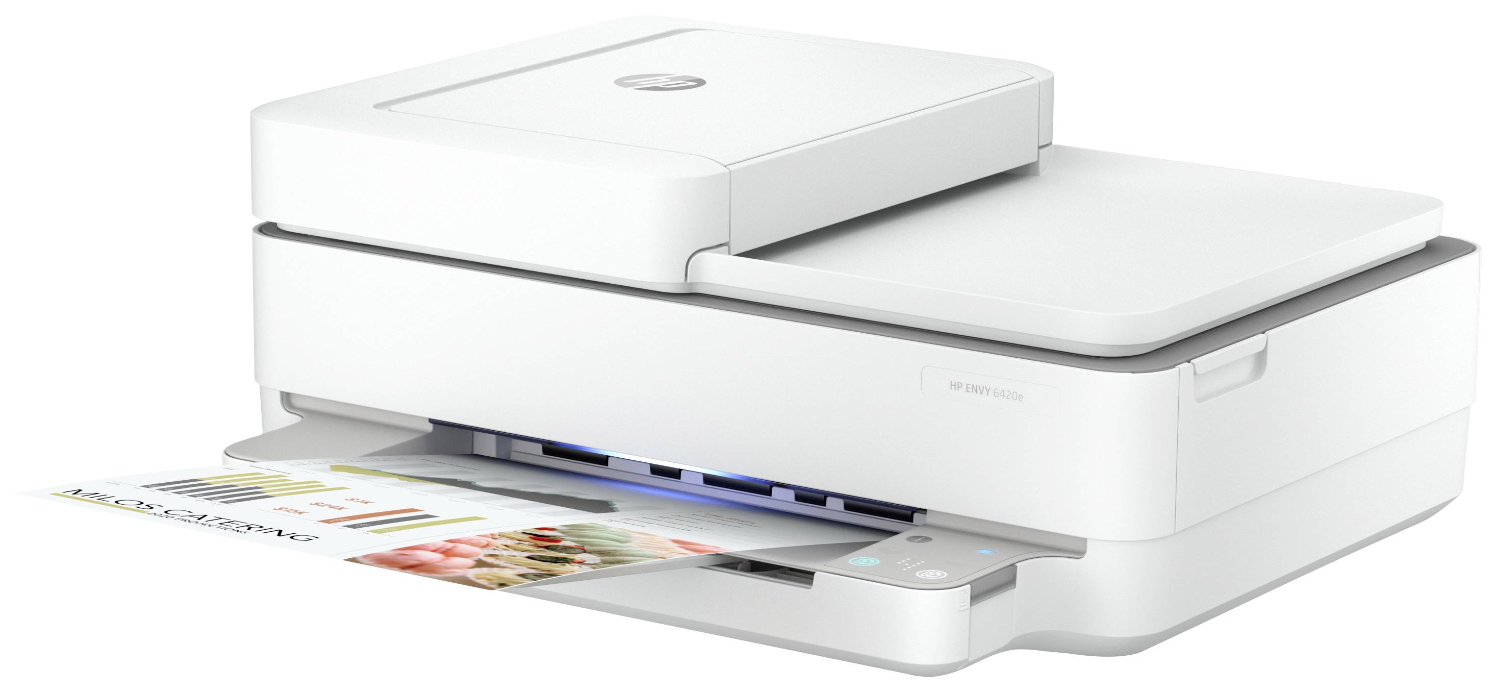 HP ENVY 6420e All-in-One HP+ Multifunktionsdrucker Tintenstrahl Farbe A4 Drucker, Scanner, Kopierer, Fax HP Instant Ink, Duplex, WLAN, Bluetooth®