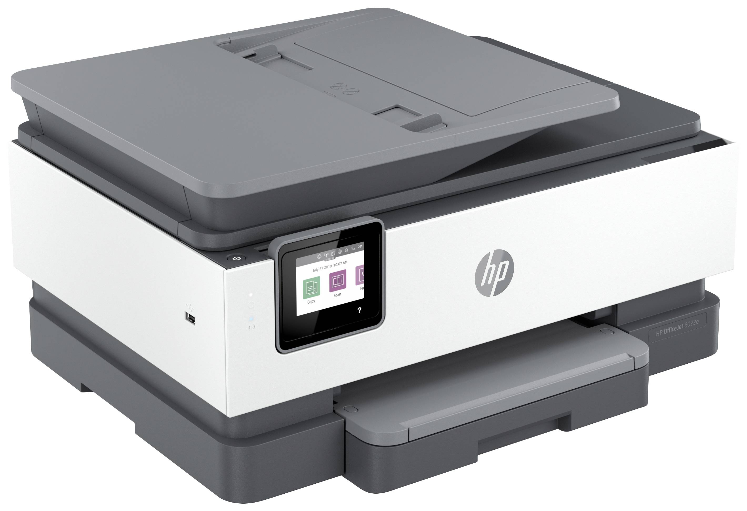 HP OfficeJet Pro 8022 e Multifunktionsdrucker Tintenstrahl Farbe Drucker, Scanner, Kopierer, Fax HP Instant Ink, Duplex, LAN, WLAN