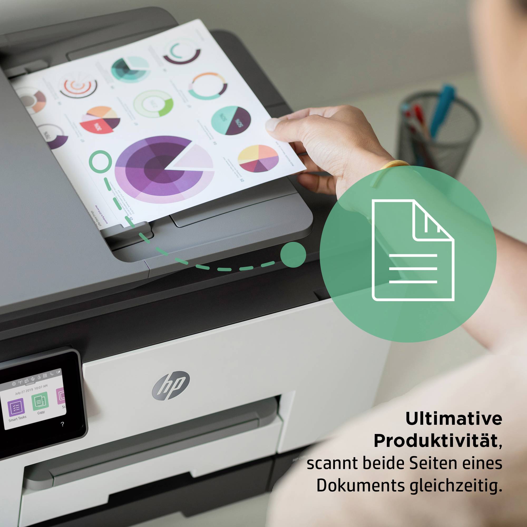 HP Officejet Pro 9022e All-in-One HP+ Multifunktionsdrucker A4 HP Instant Ink, LAN, WLAN