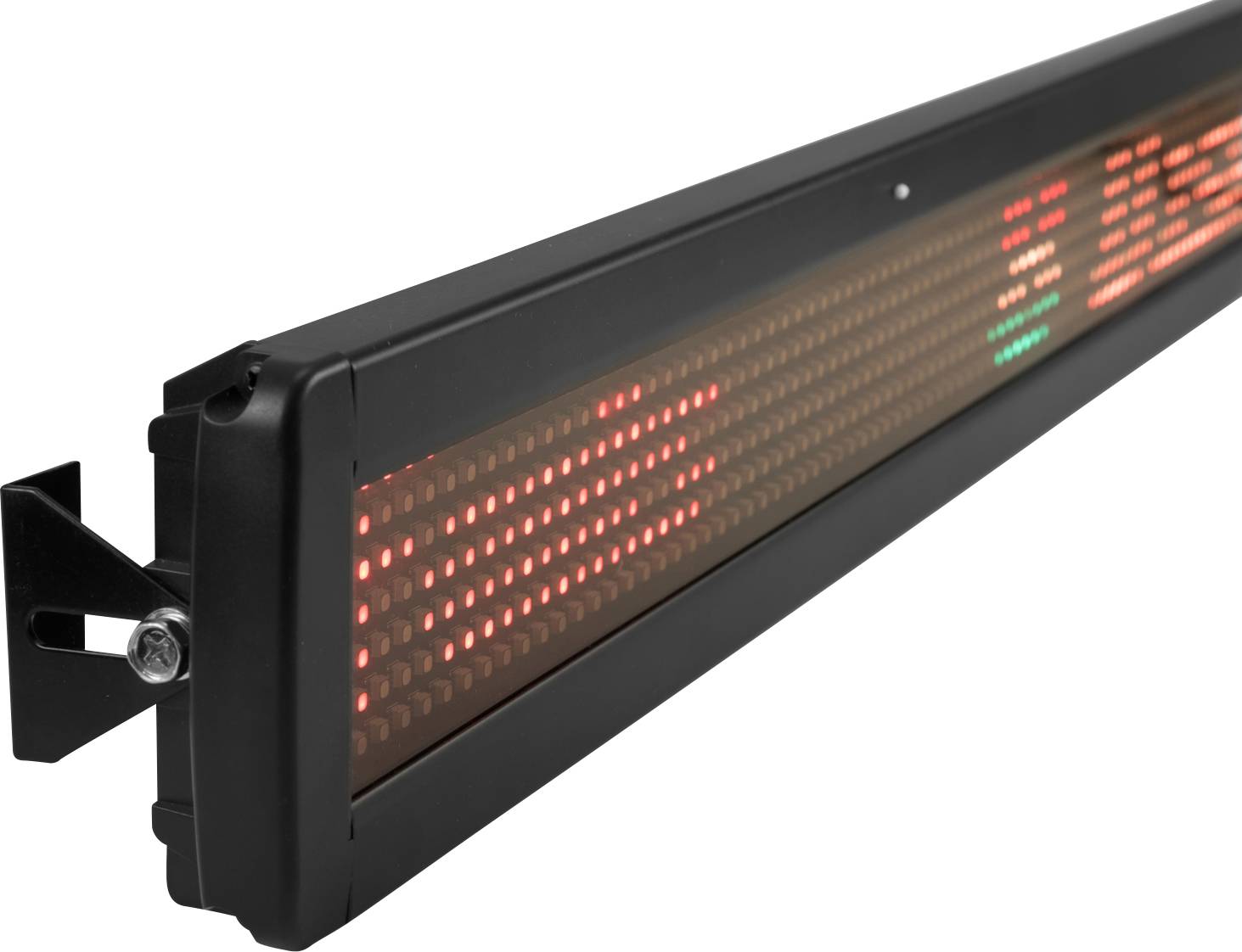 Eurolite ESN 7x80 LED-Laufschrift mit Fernbedienung RGB (B x H x T) 647 x 35 x 97mm