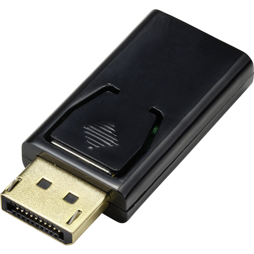 Renkforce RF-4746622 HDMI / DisplayPort Adapter [1x DisplayPort Stecker - 1x HDMI-Buchse] Schwarz