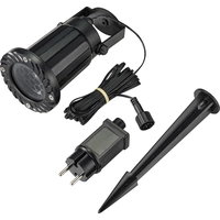 Garten Projektor Schneefall 2373334 Blau, Weiß Schwarz mit Animation, mit Erdspieß Garten Projektor Schneefall 2373334 Blau, Weiß Schwarz mit Animation, mit Erdspieß