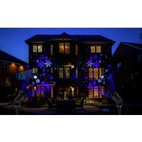 Garten Projektor Schneefall 2373334 Blau, Weiß Schwarz mit Animation, mit Erdspieß Garten Projektor Schneefall 2373334 Blau, Weiß Schwarz mit Animation, mit Erdspieß