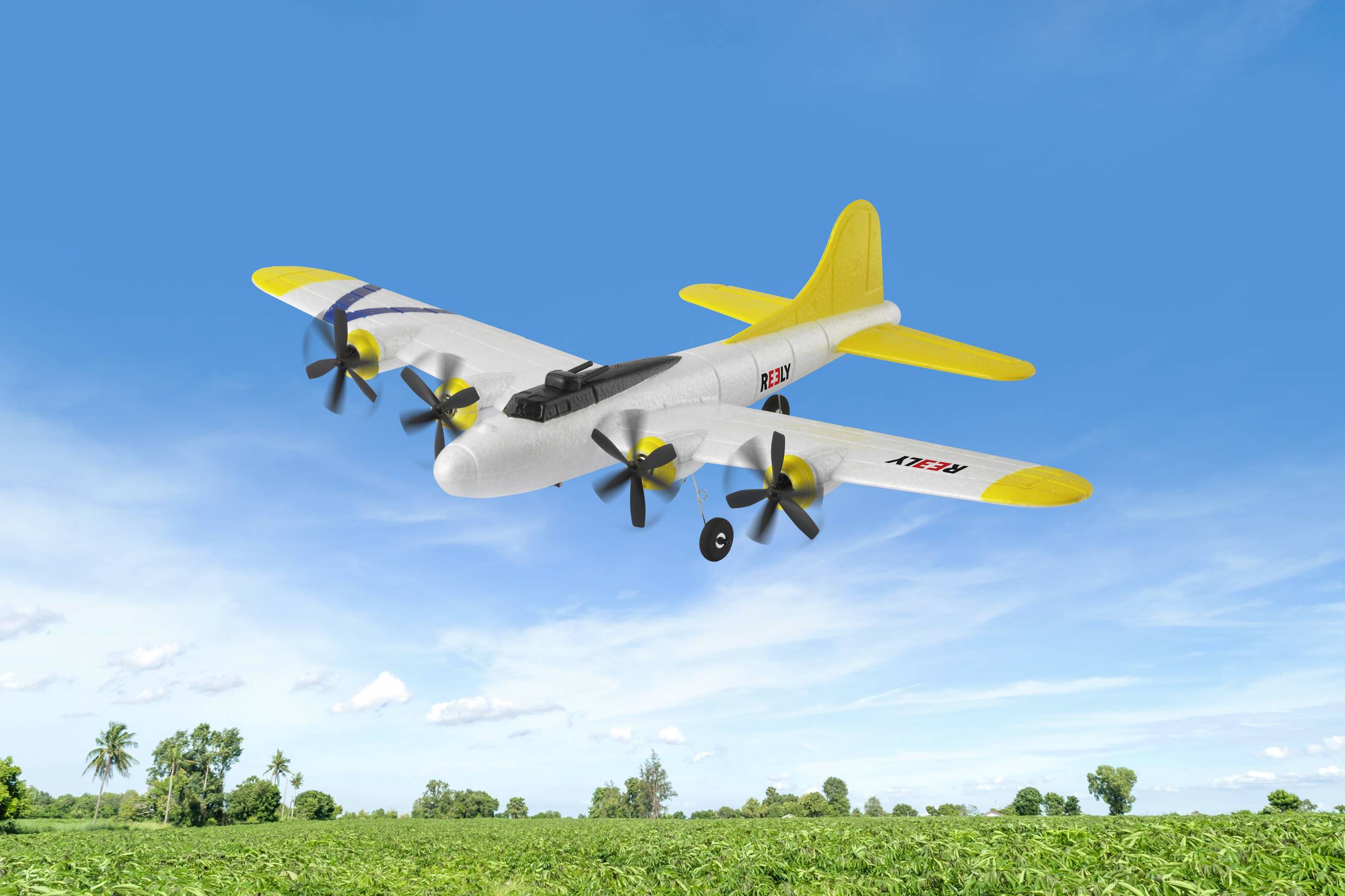 Reely Fortress RC Einsteiger Modellflugzeug RtF 460 mm