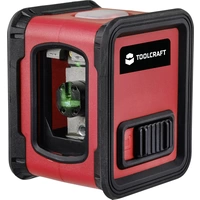 TOOLCRAFT CL12-G Kreuzlinienlaser inkl. Stativ, selbstnivellierend, grüner Laser Reichweite (max.): 12m TOOLCRAFT CL12-G Kreuzlinienlaser inkl. Stativ, selbstnivellierend, grüner Laser Reichweite (max.): 12m