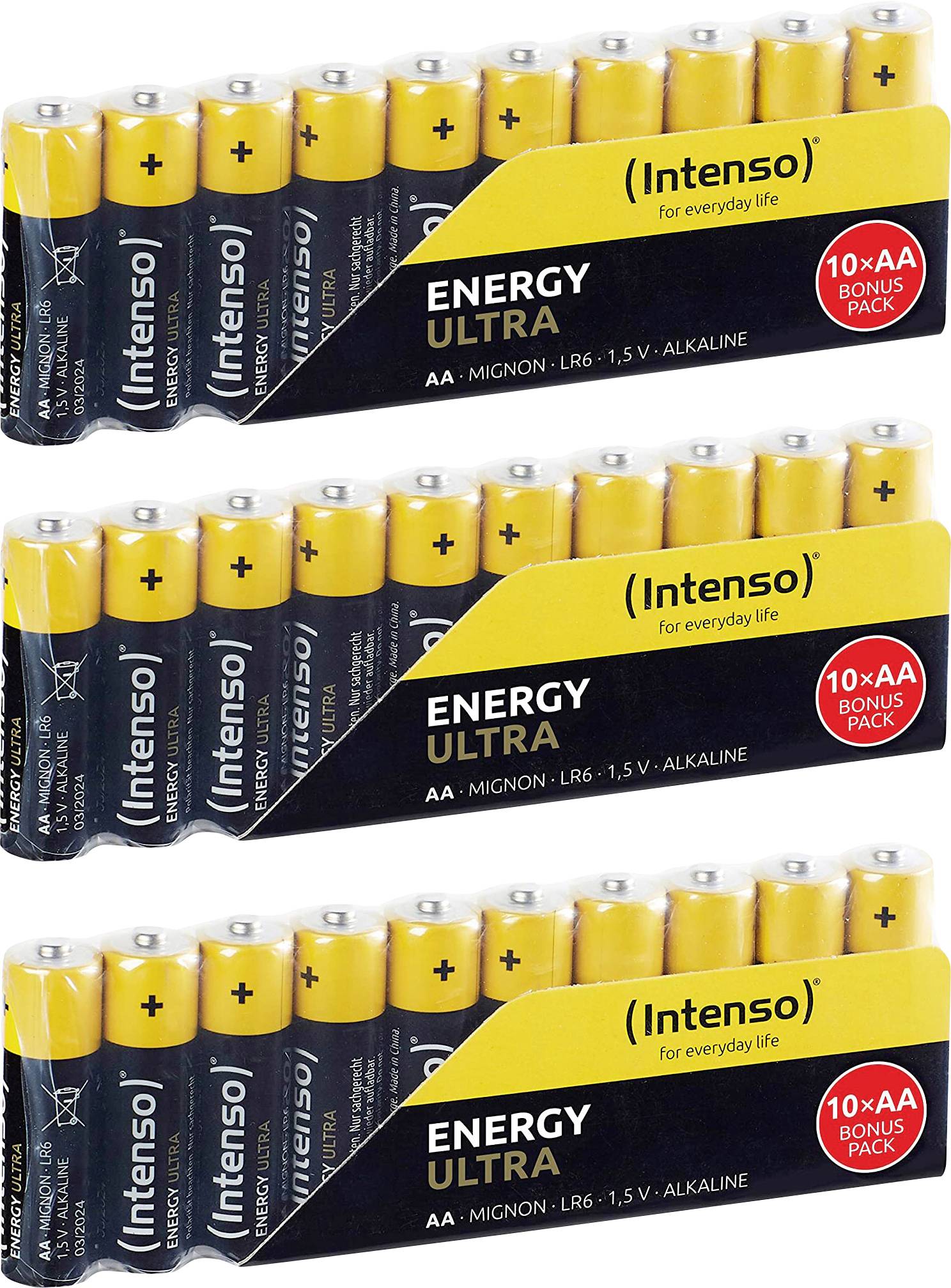 Intenso Mignon (AA)-Batterie Alkali-Mangan 1.5 V 1 Set