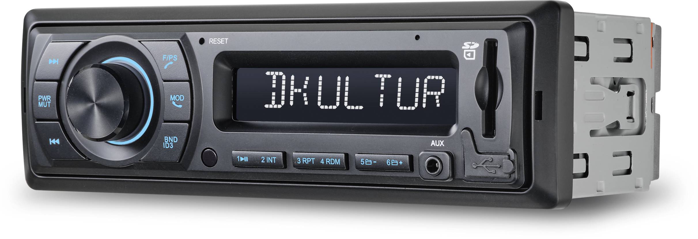 Renkforce RF-4746690 Autoradio inkl. DAB-Antenne, DAB+ Tuner, Bluetooth®-Freisprecheinrichtung