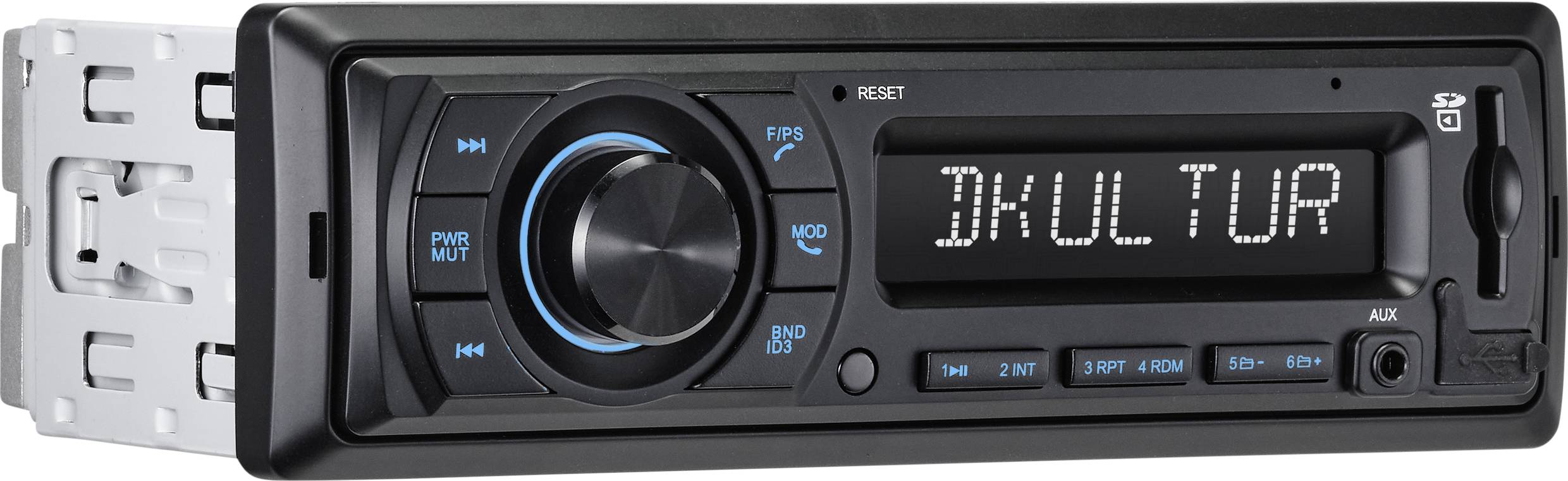 Renkforce RF-4746690 Autoradio inkl. DAB-Antenne, DAB+ Tuner, Bluetooth®-Freisprecheinrichtung