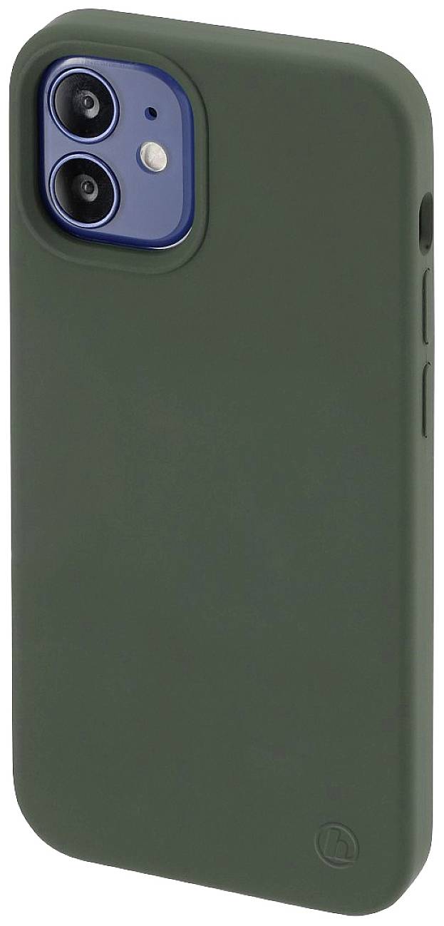 Hama MagCase Finest Feel PRO Cover Apple iPhone 12 mini Grün MagSafe kompatibel 00196796