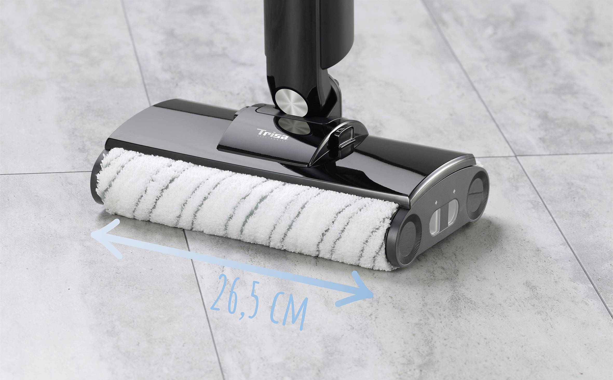 Trisa Wet Clean Comfort T9746 Hartbodenreiniger 60 W inkl. Akku