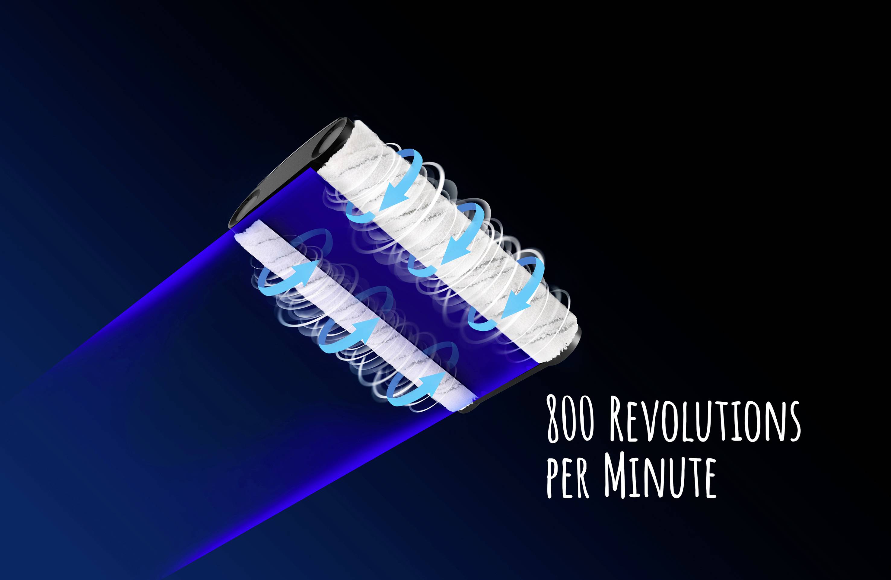 Trisa Wet Clean Comfort T9746 Hartbodenreiniger 60 W inkl. Akku