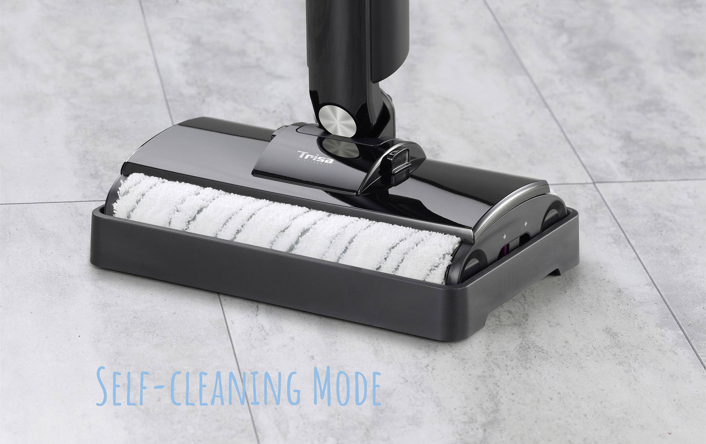 Trisa Wet Clean Comfort T9746 Hartbodenreiniger 60 W inkl. Akku