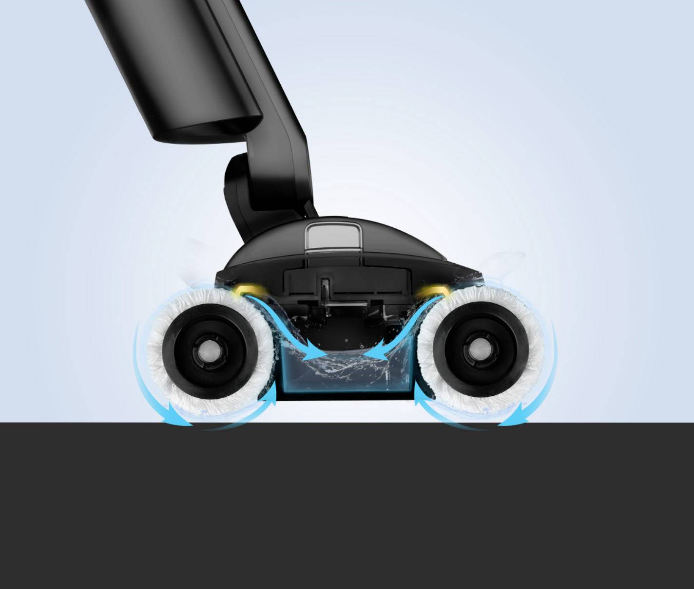 Trisa Wet Clean Comfort T9746 Hartbodenreiniger 60 W inkl. Akku