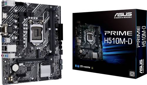 Asus PRIME H510M D Mainboard Sockel (PC) Intel® 1200 Formfaktor (Details) Micro ATX Mainboard Chips  - Onlineshop Voelkner