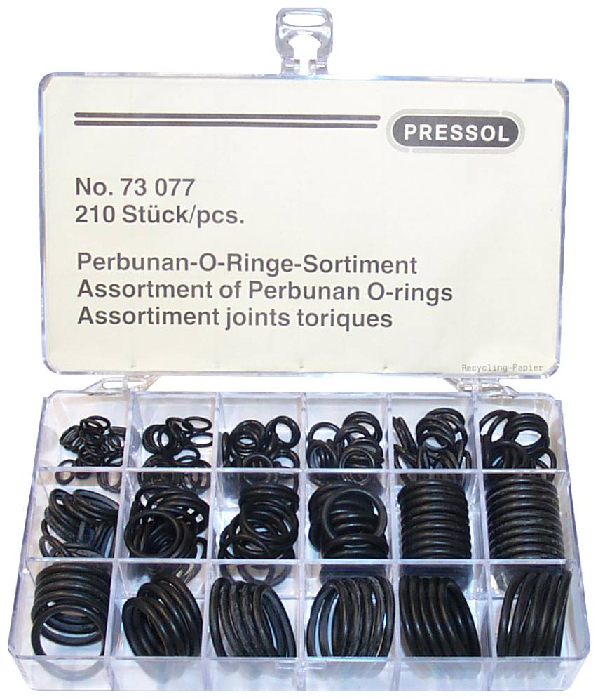 Pressol 73077 O-Ring Sortiment Inhalt 1 Set