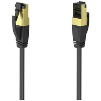 Hama 00200692 RJ45 Netzwerkkabel, Patchkabel CAT 8 S/FTP 1.5m Schwarz vergoldete Steckkontakte 1St. Hama 00200692 RJ45 Netzwerkkabel, Patchkabel CAT 8 S/FTP 1.5m Schwarz vergoldete Steckkontakte 1St.