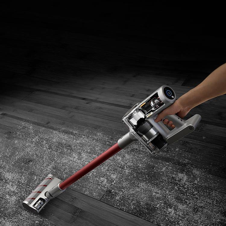 Dreame 390365 Zyklon-Handstaubsauger 25.2V inkl. Akku, Beutellos, mit Display 390365