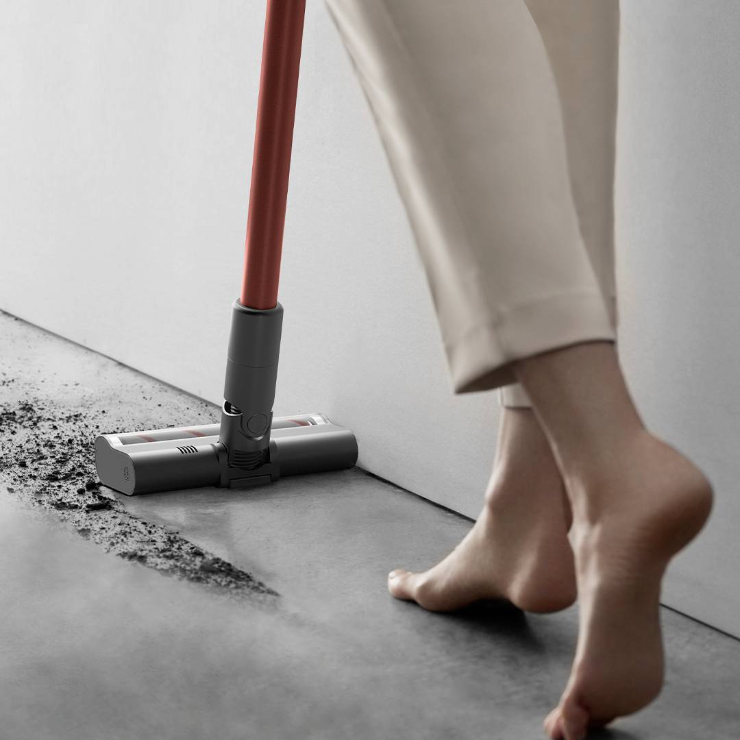 Dreame 390365 Zyklon-Handstaubsauger 25.2V inkl. Akku, Beutellos, mit Display 390365