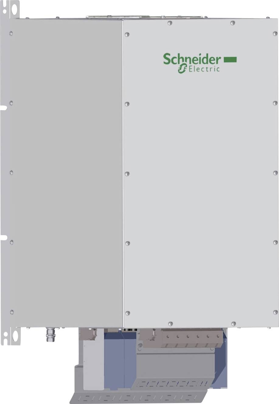 Ein Schaltschrank von Schneider Electric.
