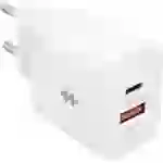 Targus HyperJuice Netzteil / Stromversorgung 20 W, 18W USB-C®, USB-A Weiß Steckdose, Innenbereich Targus HyperJuice Netzteil / Stromversorgung 20 W, 18W USB-C®, USB-A Weiß Steckdose, Innenbereich