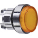 Schneider Electric ZB4BW15 Frontelement für Leuchtdrucktaster rückstellbar (Ø) 22mm unbeschriftet Chrom, Gelb 1St.