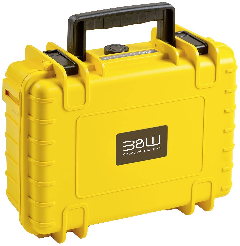 B & W International Transportkoffer action.case PP.41.InstaX4 4.1l (B x H x T) 270 x 215 x 105mm Gelb PP.41.Y.InstaX4