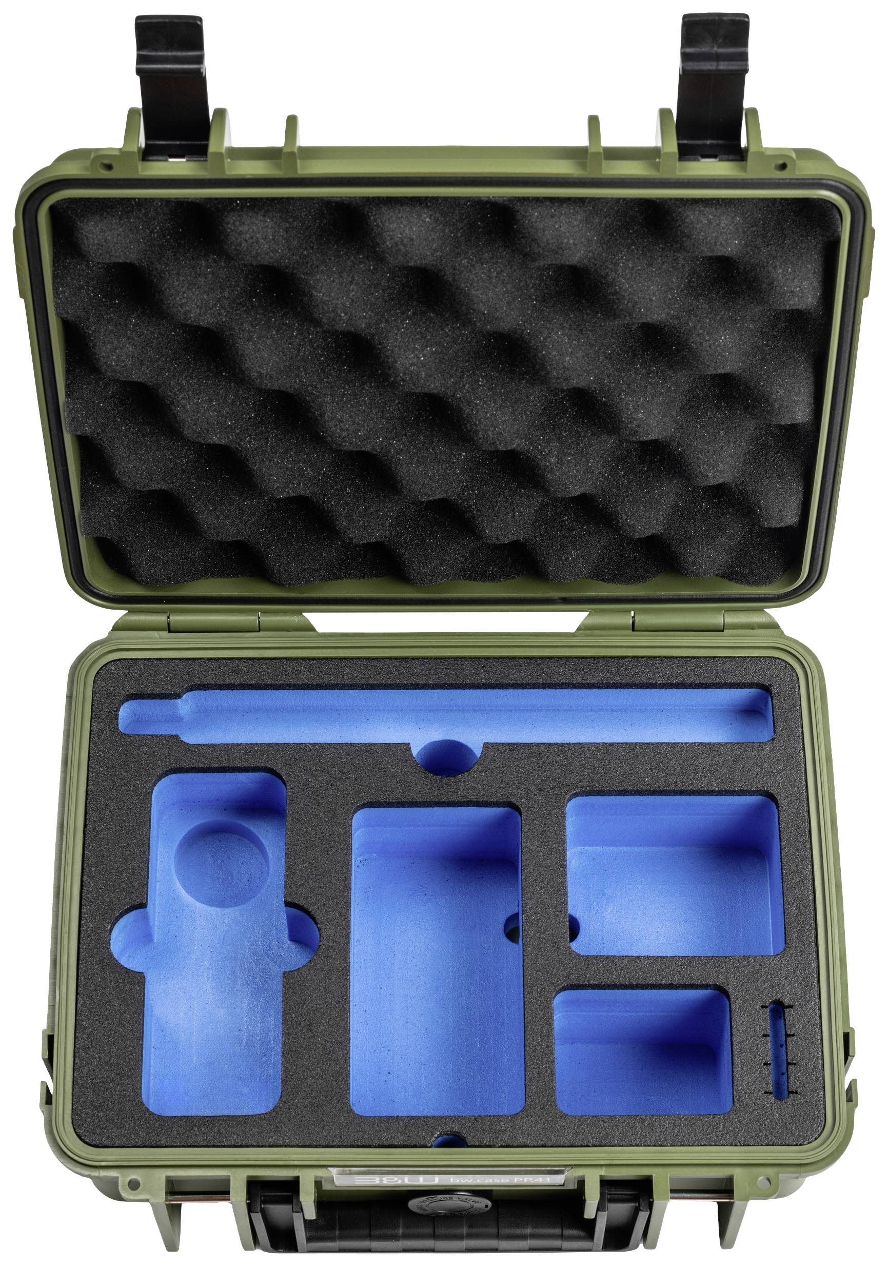 B & W International Transportkoffer drone.case PP.41.InstaX4 4.1l (B x H x T) 270 x 215 x 105mm Bronze-Grün PP.41.BG.InstaX4