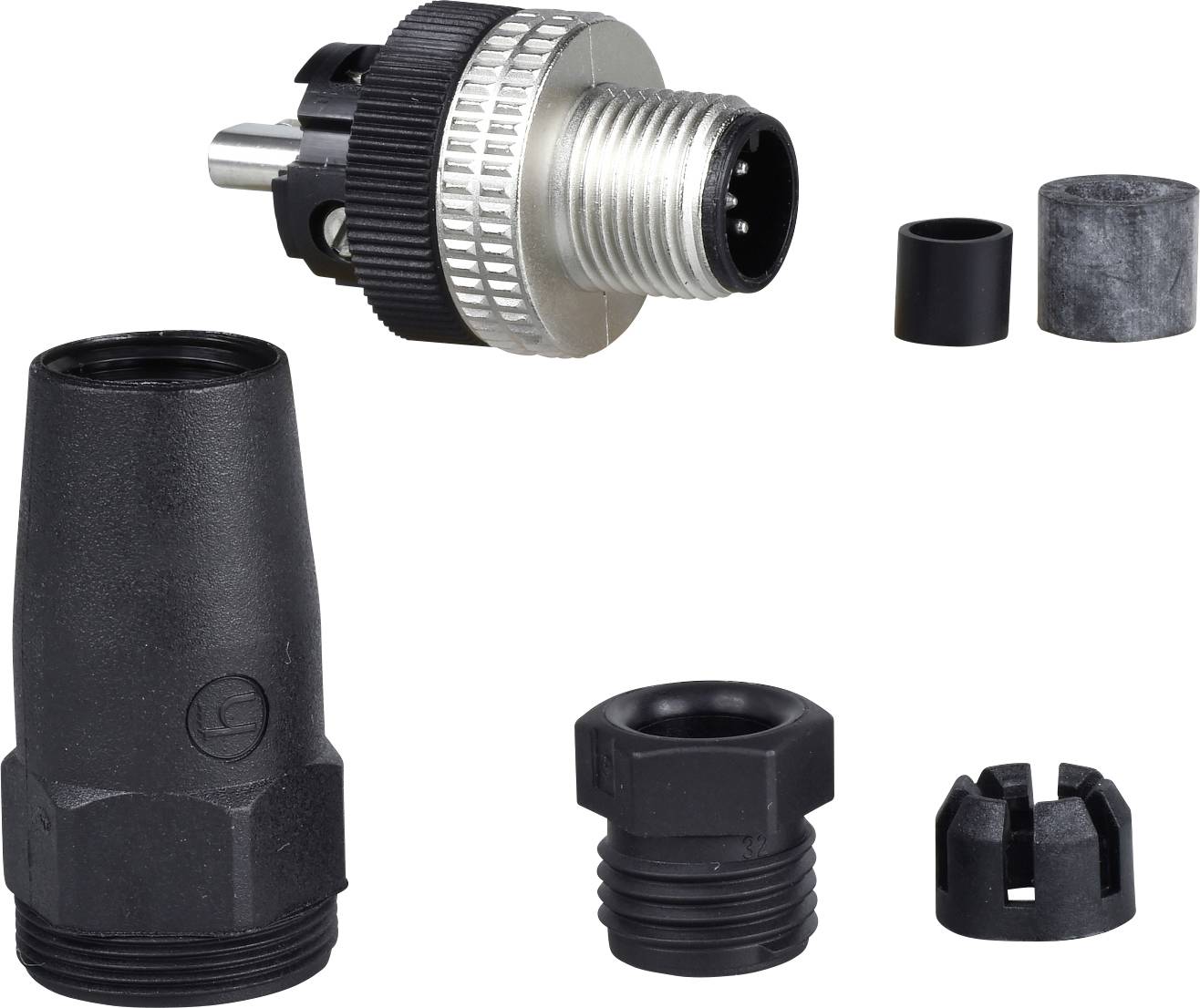 Telemecanique XZCC12MDM50B Sensor-/Aktor-Steckverbinder Stecker, gerade Polzahl Sensoren: 5 1St.