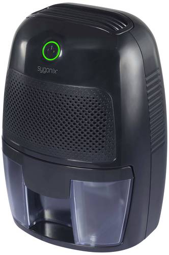 Sygonix Luftentfeuchter 20 m² 22.5 W 0.25 l/Tag Schwarz