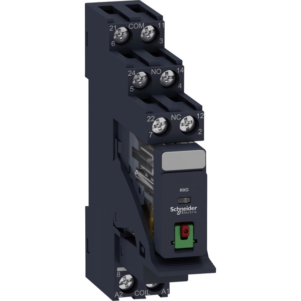 Schneider Electric RXG21B7PV Interfacerelais Nennspannung: 24 V/AC Schaltstrom (max.): 5A 2 Wechsler 30St.