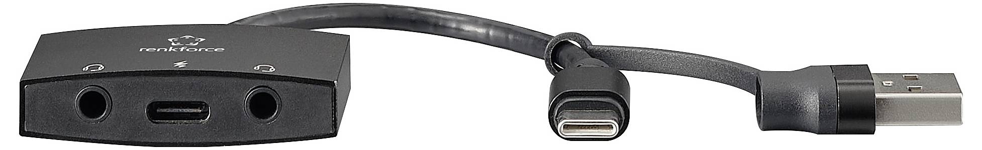 Renkforce RF-AA-200 2.0 Soundkarte, Extern externe Kopfhöreranschlüsse
